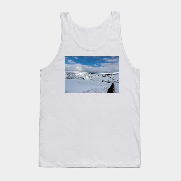 Snow in the peak district Tank Top by avrilharris